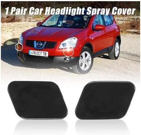 Tonchean - Vorne Links + Rechts Stoßstange Wache Bus Jet Abdeckung für Nissan Qashqai J10 2007-2010