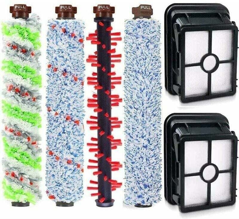 Bürstenzubehör für Bissell Crosswave Staubsauger (4 Hauptbürsten + 2 Filtersiebe)