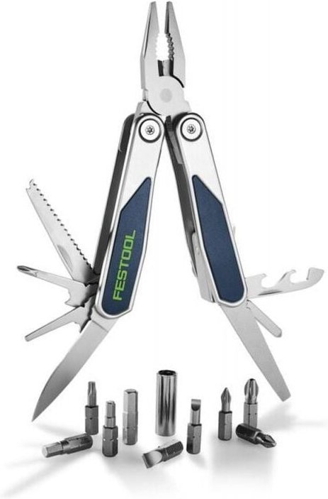 Festool - MT-FT1 Multitool 20 in 1 ( 577934 ) Zange / Drahtschneider / Feile / Schraubendreher / Dosenöffner / Kapselheb...