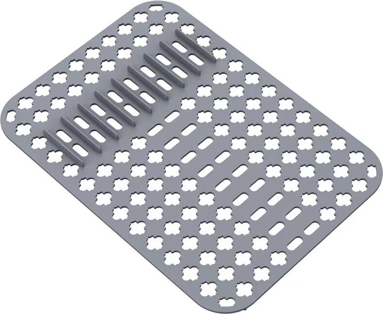 Ahlsen - Stück Silikon-Spülbecken-Schutzmatte, 40 x 29 cm, Spülbecken-Silikon-Spülbeckenmatte, faltbar, hitzebeständig, ...