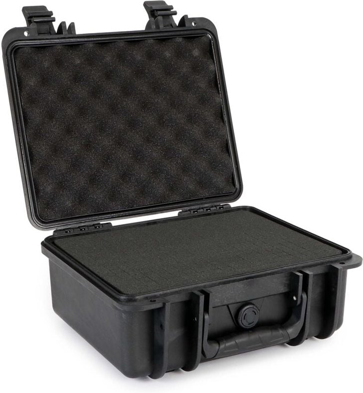 Wiltec Universalkoffer 45 x 35 x 16 cm, wasserdichter Transportkoffer mit Schaumstoff Zuschnitt