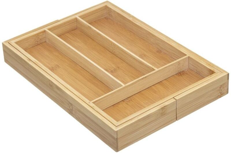 5five Simply Smart - Besteckkasten 6 fächer erweiterbar bambus - 5five