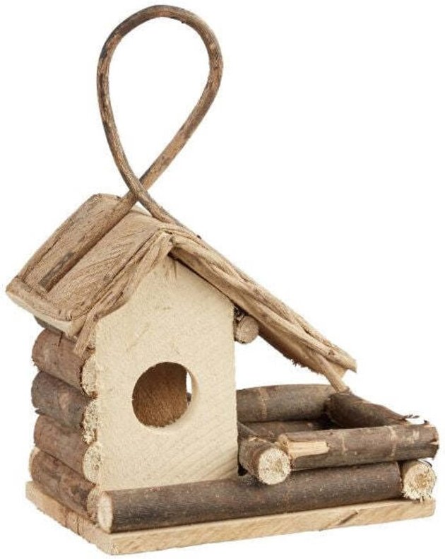 Decorative hanging bird house