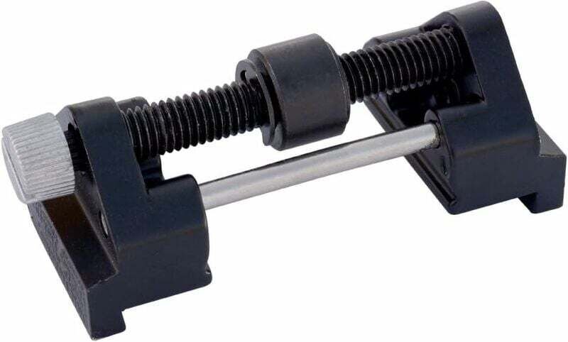 Honführung, Edelstahl-Seitenklemme, Honführung mit festem Winkel für Holzmeißel, Hobelklingenmeißel, flache Kantenschärf...