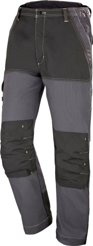 verstärkter Arbeitshosen Grau Anthrazit/Schwarz 3XL - FR(62)