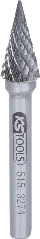 Hm Spitzkegel-Frässtift Form m, 10mm