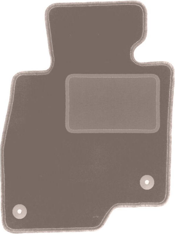 Beige Fahrermatte für: Mazda 3 III (BM) Fließheck, Limousine (2013-)