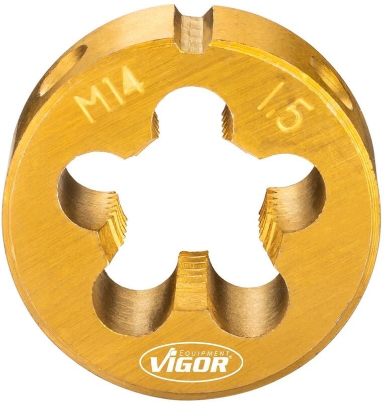 VIGOR Schneideisen, M 14 x 1,5mm TIN