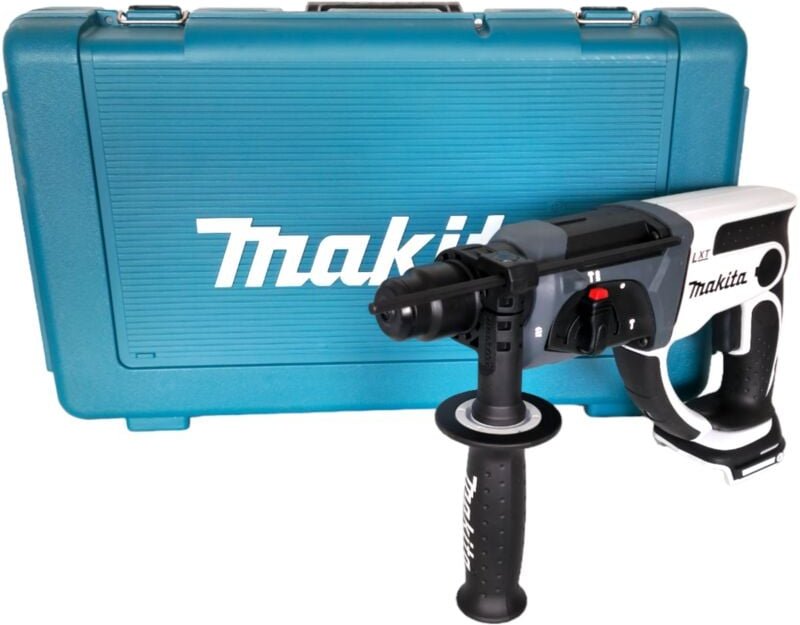 Dhr 202 zkw Akku Bohrhammer 18 v 20 mm 2,0 j weiß + Koffer - ohne Akku, ohne Ladegerät - Makita