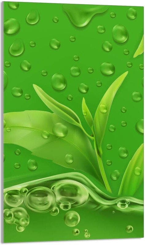 Glasschneidebrett 30x52 Blätter