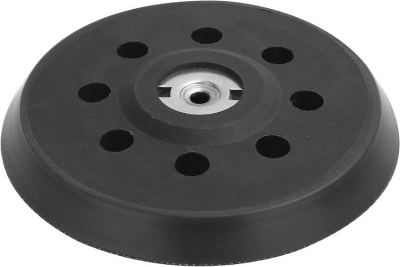 Trade-Shop Klett Schleifteller / Stützteller / Haftteller 125mm kompatibel mit Metabo Exzenterschleifer, Ersatz für Meta...