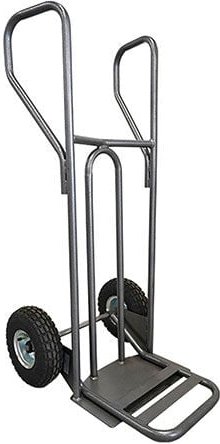 Matisère - Sackkarre - Fester Schaufel 238x405mm - Tragfähigkeit 250kg - Luftbereifung - DVPF2-RG-BR