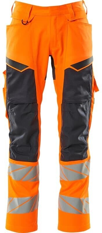 Warnschutz Bundhose 19579-236-14010 Gr. 52 hi-vis orange/schwarzblau - Mascot