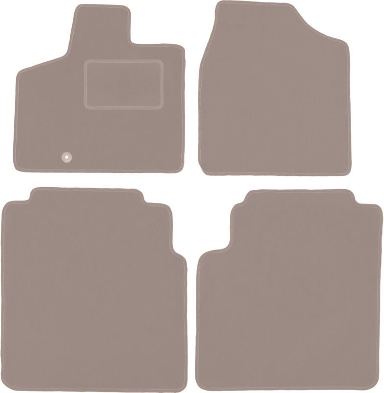 Beige Veloursmatten für: Volkswagen Routan Minivan (2008-2016)