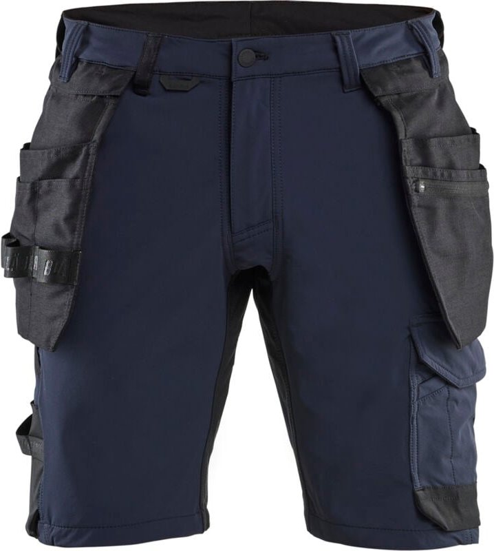 Stretch-Arbeitshose 4D 1702 - Dunkel Marine/Schwarz XS - DE(38) - ES(C44) - Standards