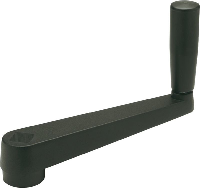 Otto Ganter Gmbh&co.kg - Handkurbel gn 471 d1 b 14mm d2 32mm d3 35mm Bohrung Alu. Ganter