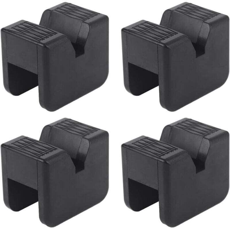 Blocchi di gomma per cric, cuscinetti di supporto per cric, blocchi di gomma per la protezione del vassoio dell'auto, ad...