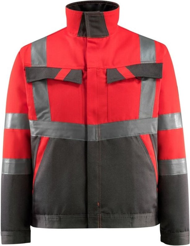Mascot Arbeitsbundjacke Forster 15909-948 Gr. 4XL hi-vis rot/dunkelanthrazit