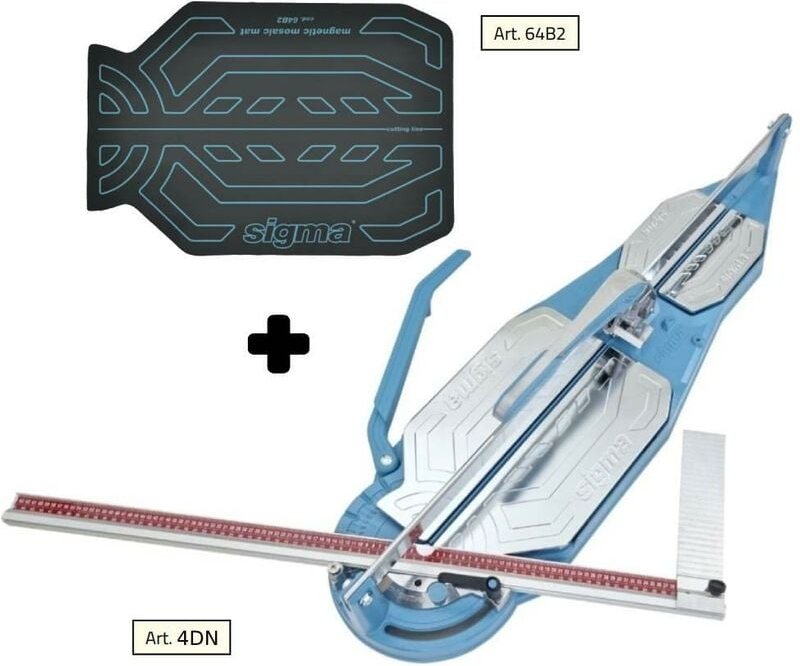 Sigma - Fliesenschneider 4dn cm 95 push-gravur + matte fur mosaik 64b2