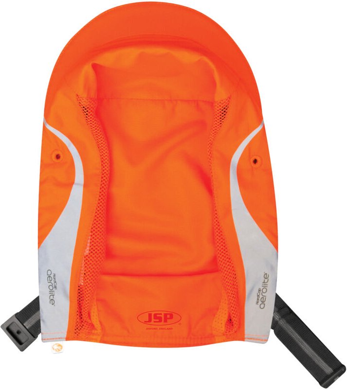 Ersatztextil für Sicherheitskappe Hardcap Aerolite mit Mikrovisier – 2,5 cm Orange HV
