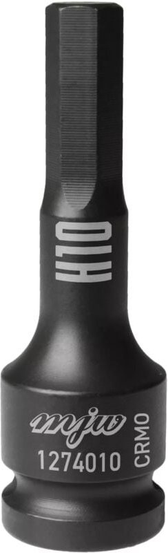 MJW Schaft-Kraft-Stecknuss 1/2" lang HEX H10