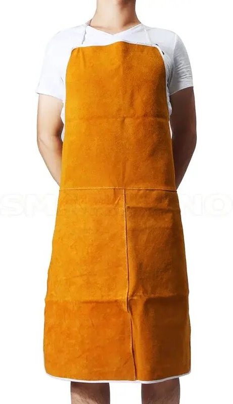 Wärmeisolierte Rindslederschürzen, Schutz für Schweißer, Schmiede, feuerbeständig, Schutzkleidung