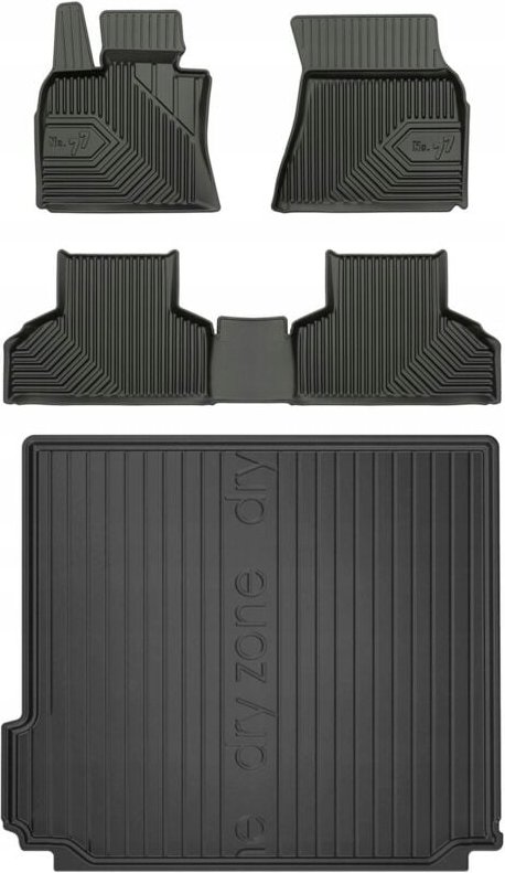 SET 77 Gummimatten und Abdeckung BMW X5 F15 2013-2018