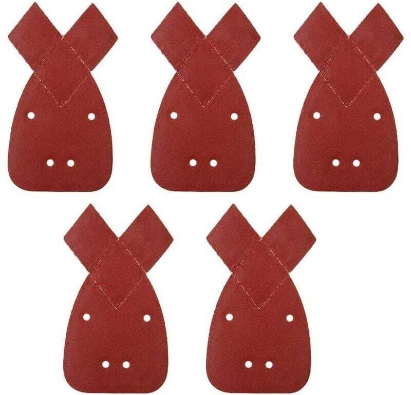 10er-Pack Schleifpapierblätter mit 2000er-Körnung für Black & Decker Detail Palm Sander..DEBUNS