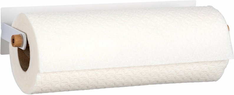 Magnetischer Küchenrollenhalter magna, Bambus, 30 cm Wenko