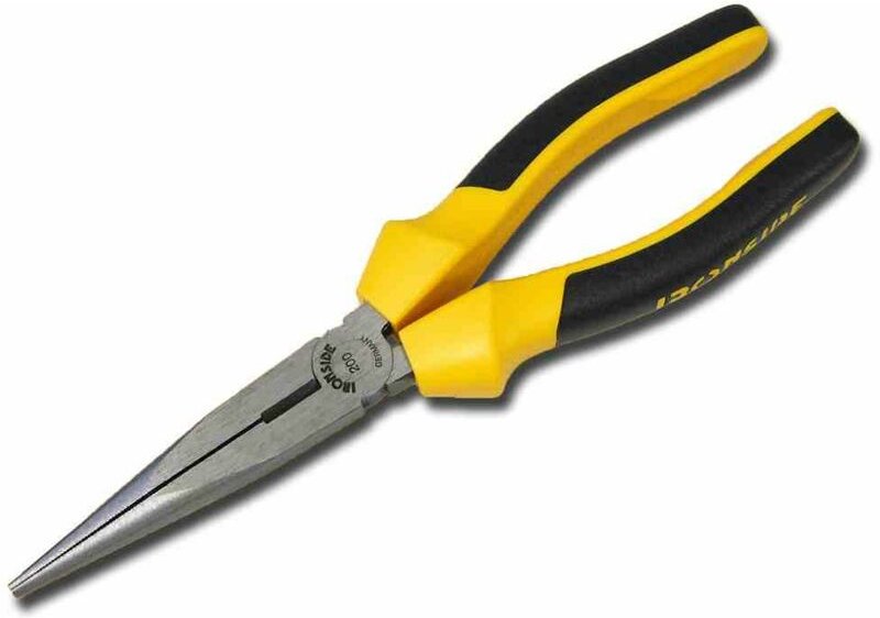 Telefonzange 160 mm poliert 2-Komponenten-Griff