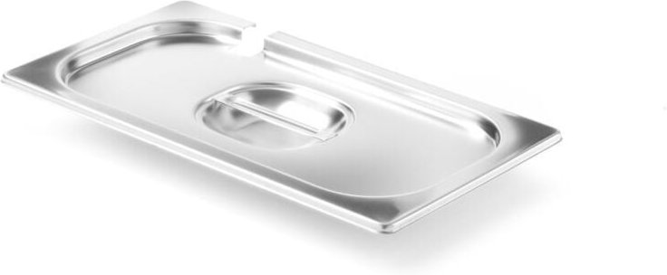 Gastronorm-Deckel mit Löffelaussparung, Profi Line, gn 1/2, 265x325mm - Hendi