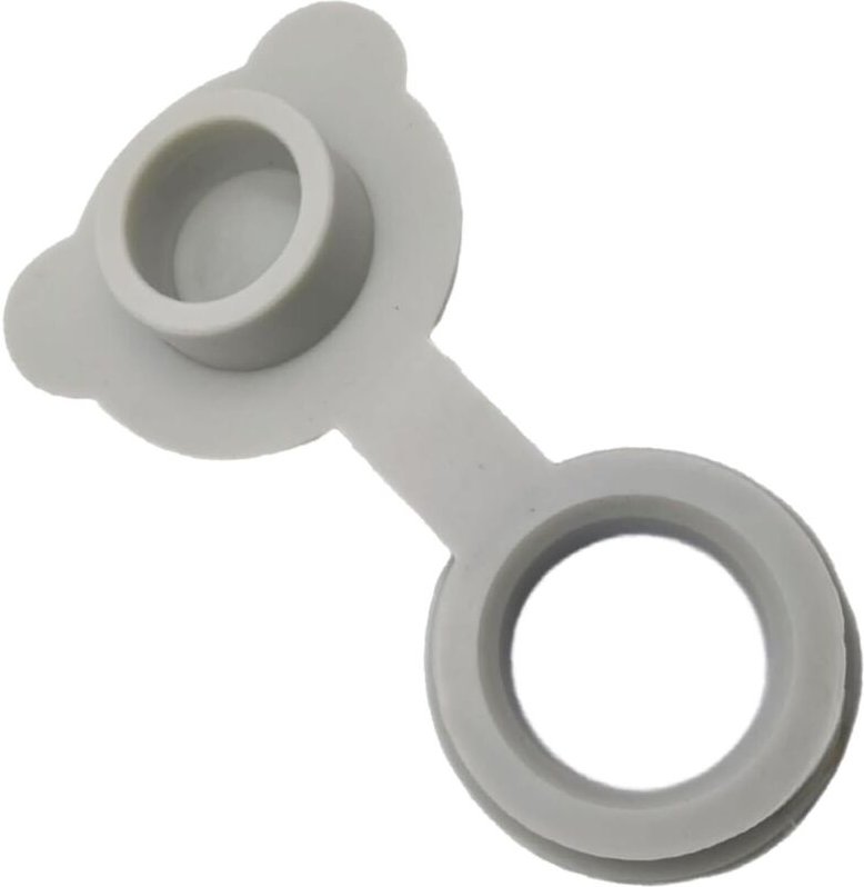 Linghhang - Badewannenstöpsel, universelle Passform, geriffelter Badewannenablauf aus Silikon, auslaufsicher, einfach an...