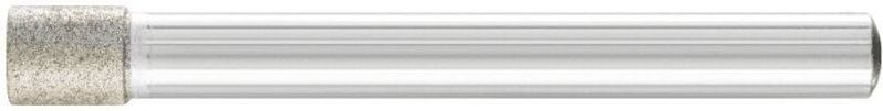 Diamant-Schleifstift Zyl. Ø7,0mm SchaftØ6 mm D126 (mit.) zum Schleifen von Bohrungen/Radien - Pferd
