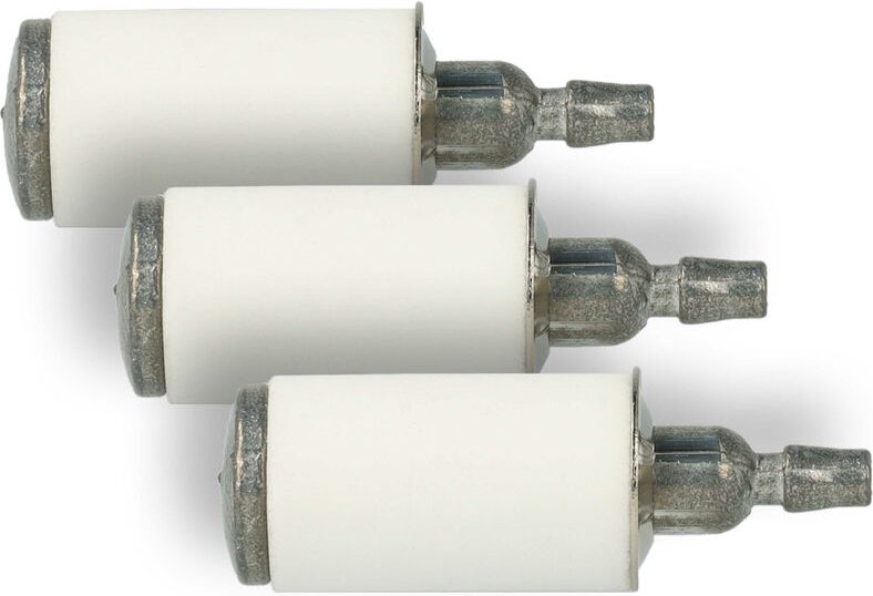 Vhbw - 3x Kraftstofffilter kompatibel mit Craftsman 358354810, 358353692, 358354811 Gartengeräte z.B. Motorsäge, Motorse...