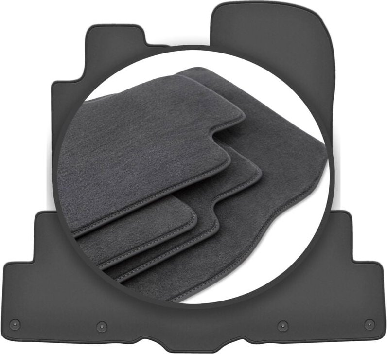 Premium Autoteppiche für: Mercedes ML III W166 / GLE W166 SUV (2011-2015)