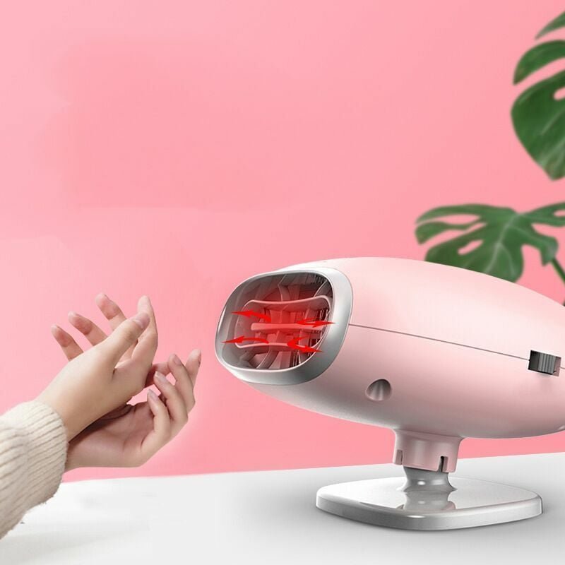 Auto-Heizlüfter 12 v, Winter-Autoheizung, Windschutzscheiben-Defroster-Lüfter mit schneller Erwärmung, geringem Geräusch...