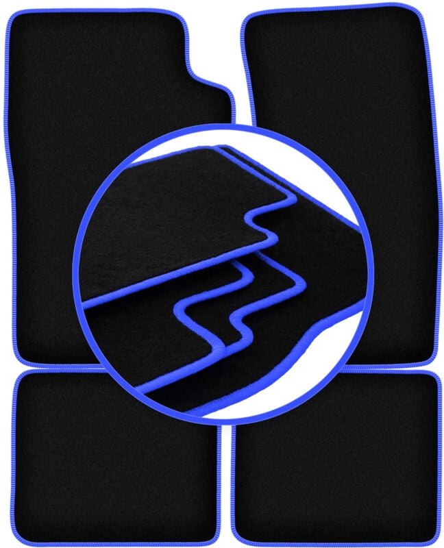 CARLUX-BLUE Autofußmatten für: Ford Explorer MK2 SUV (1994-2000)