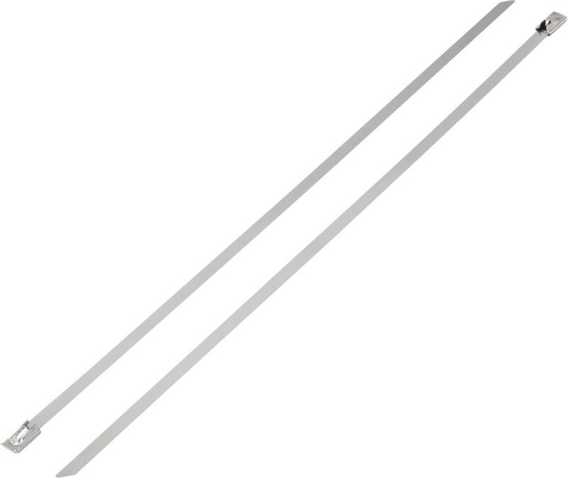 1592753 TC-BST-300L203 Kabelbinder 300 mm 7.90 mm Silber 1 St. - Tru Components