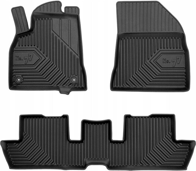 Gummimatten Peugeot 3008 1 2009-2016 Kofferraum 77