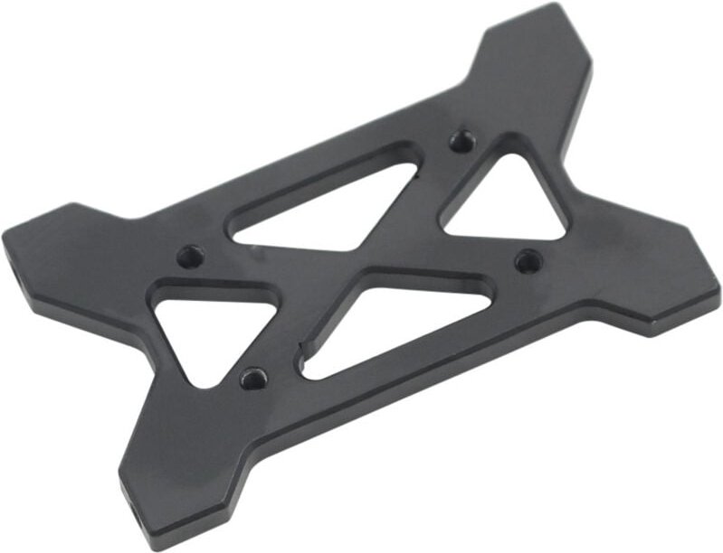 Tlily - Metall Batterie Basis Feste Halterung Chassis StüTze Balken für 1/10 rc Crawler Auto Axial SCX10 ii Teile, Schwa...