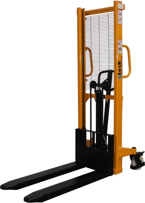 qteck Hochhubwagen HHM-Serie 1150mm Gabellänge Nylon/Tandem 1550mm Hubhöhe 1500kg Tragkraft