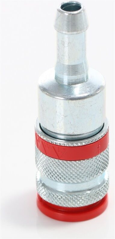 Stahlkupplung jwl Serie 520, dn 7,8, mit Schlauchtülle 10 mm - Elmag