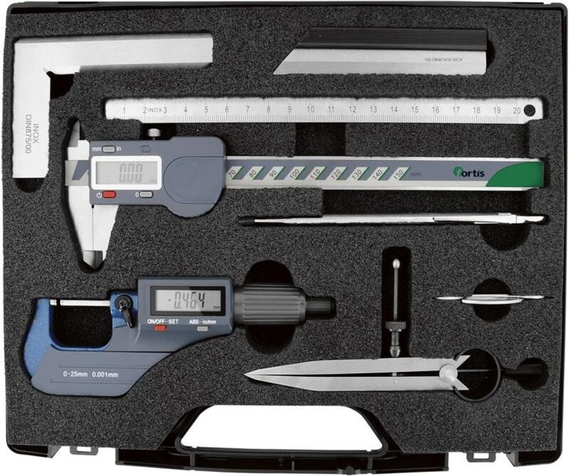 Messzeug-Satz 7-teilig digital - Fortis