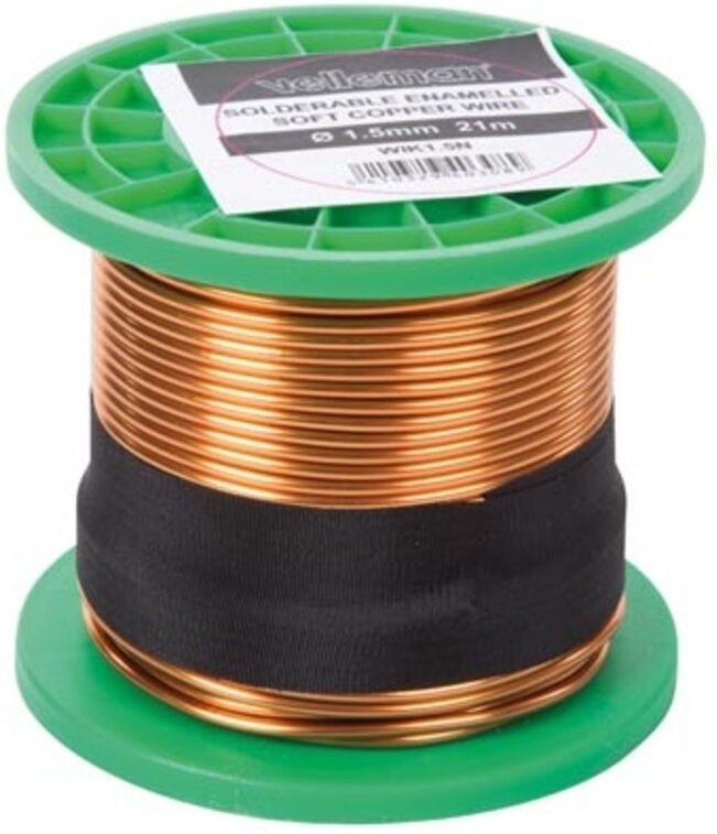 Wickeldraht Ø1.5mm - 21m - 0.2 Ohm