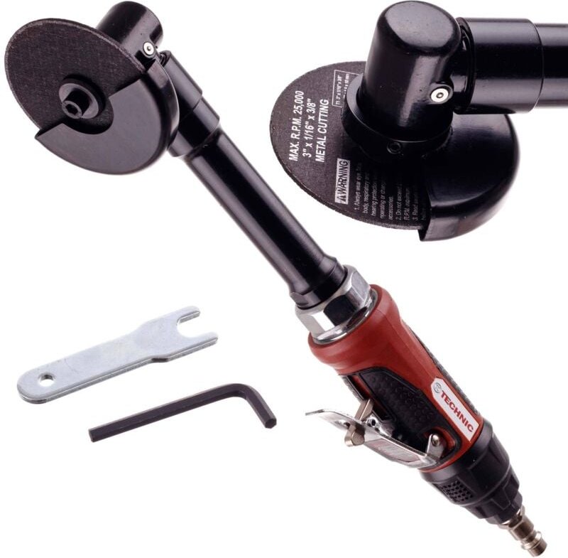 Verlängerter Pneumatischer Schleifmaschine 75 Mm Einstellbare Scheibe