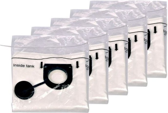 Thumbnail - Metabo - 5 Spezial-Filterbeutel Staubklasse h, 30 Liter (635421000)