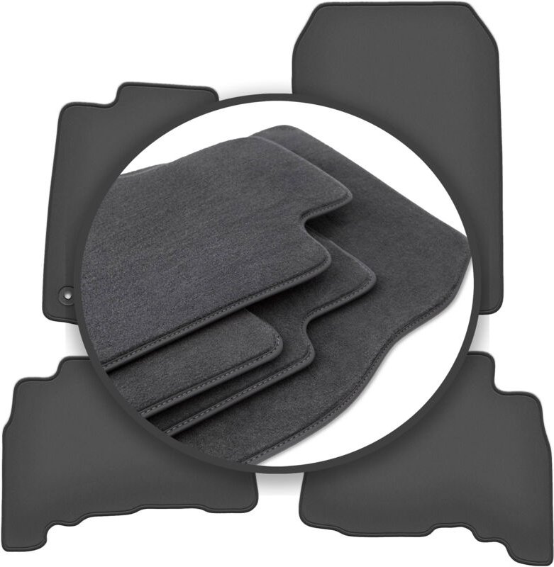 Premium-Fußmatten für: Toyota Land Cruiser J150 Offroad (2009-)