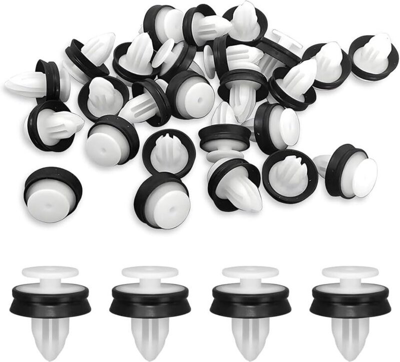 CCYKXA 50 Stück Befestigungsclips für den Autoinnenraum, Befestigungsclips für Autostoßstangen, Clips für die Innenverkl...