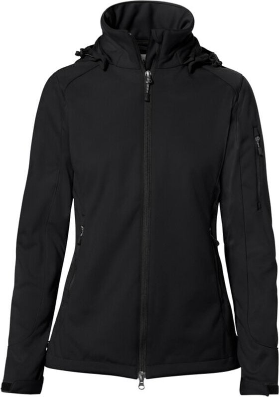 Softshelljacke Alberta Damen 248 Gr. 4XL schwarz - Hakro