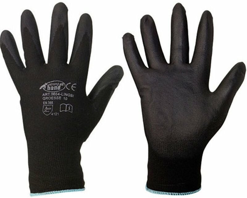 10 Paar Stronghand Feinstrick-Handschuhe lingbi Gr. 10, Gartenhandschuhe